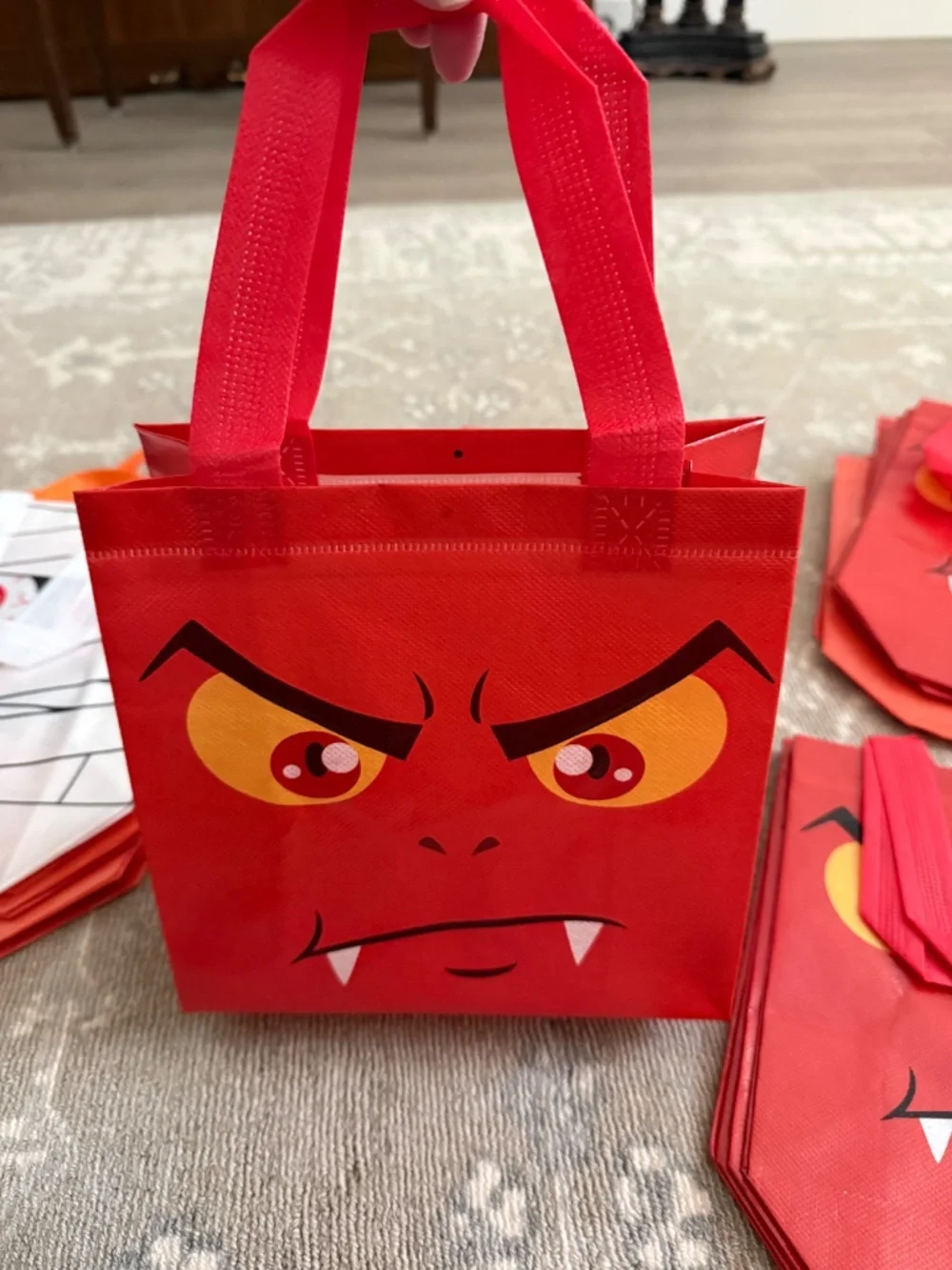 Halloween Tote Bags - Trick or Treat Bags - Party Favors - 74 Count